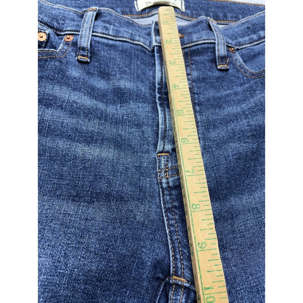 Madewell Mid Rise Perfect Vintage Jeans Womens 27 Blue Medium Wash Straight - Picture 6 of 14